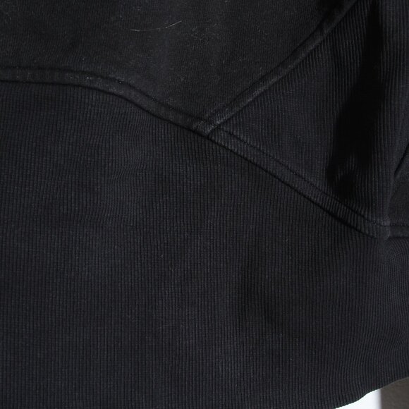 Lululemon Scuba Oversized Full Zip Hoodie Jacket Black Cotton Terry XS / Small - Picture 11 of 16